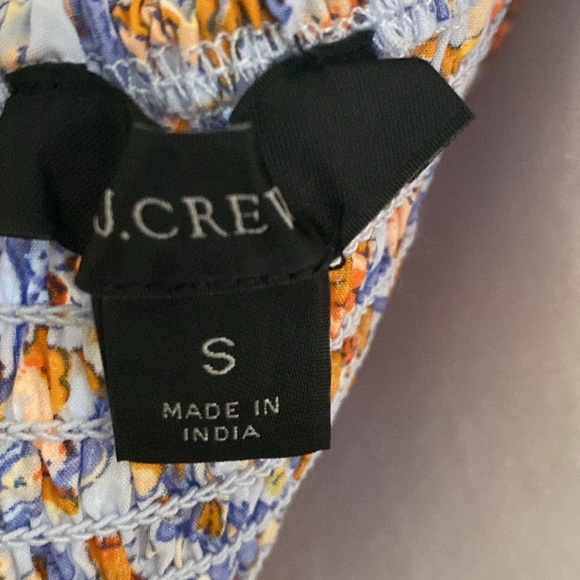 J. Crew Pink and Purple Floral Cotton Halter Neck Midi Sundress size S - Picture 9 of 12